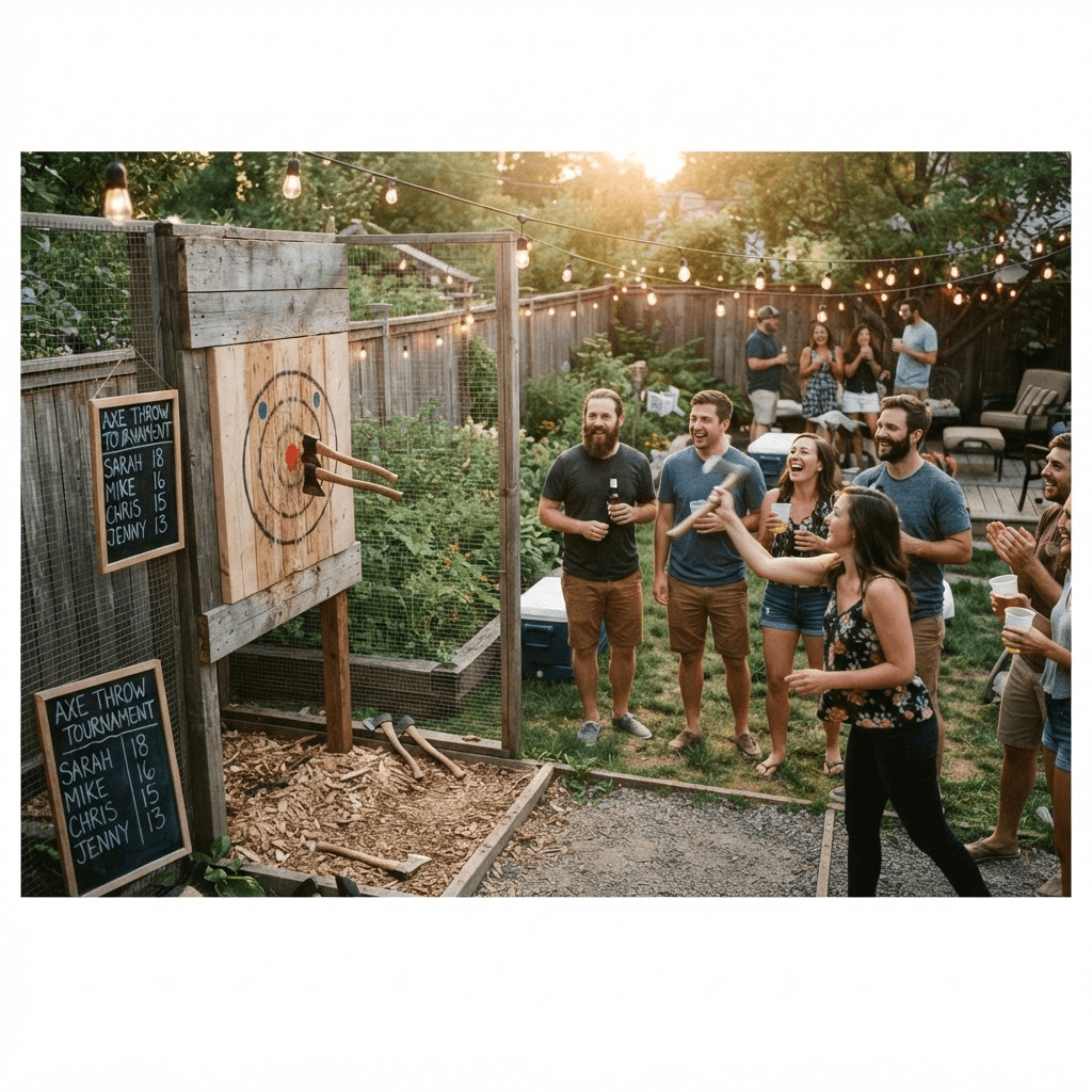 How to Host a Backyard Axe Throwing League Tournament
