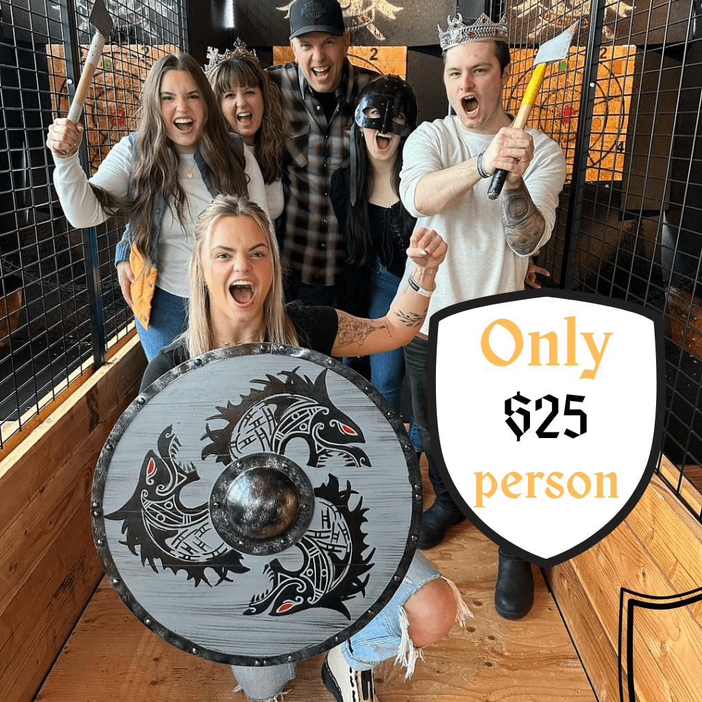 Axe Throwing Tournament: Compete Like a Celtic Warrior