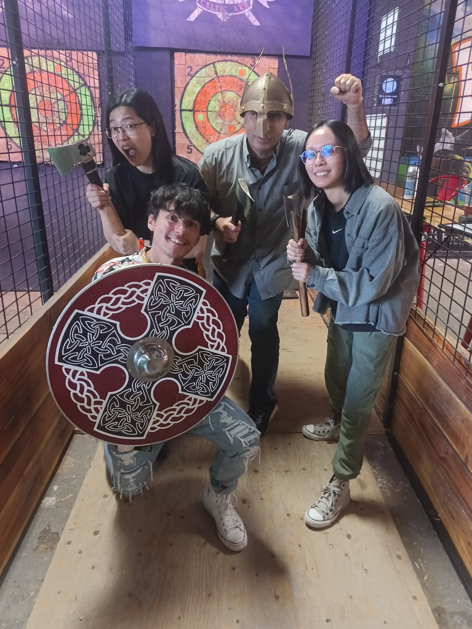 Fun Things to Do With Friends: Book Axe Throwing