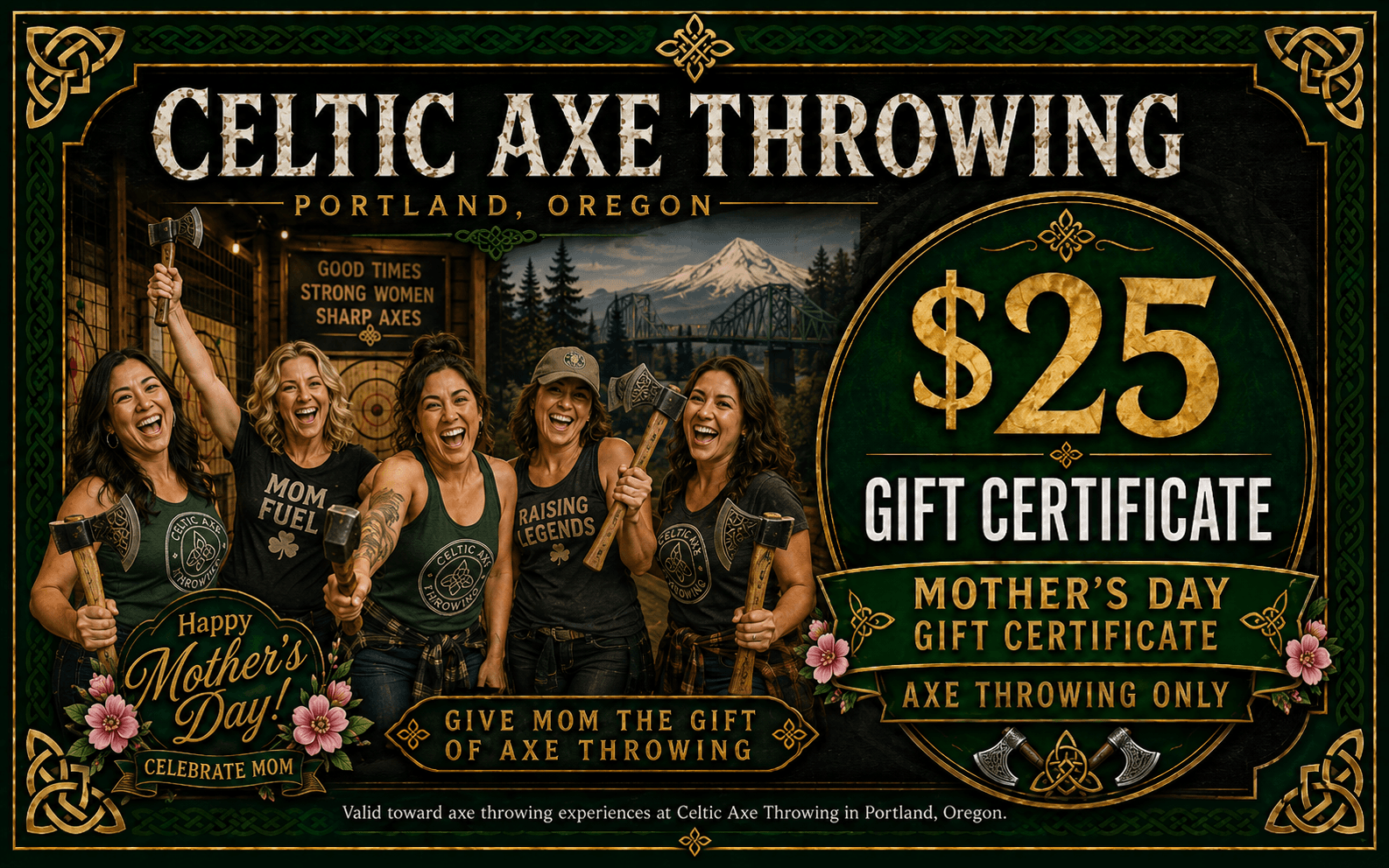 Celtic Axe Throwers Host Ukraine Fundraiser at New Portland Venue